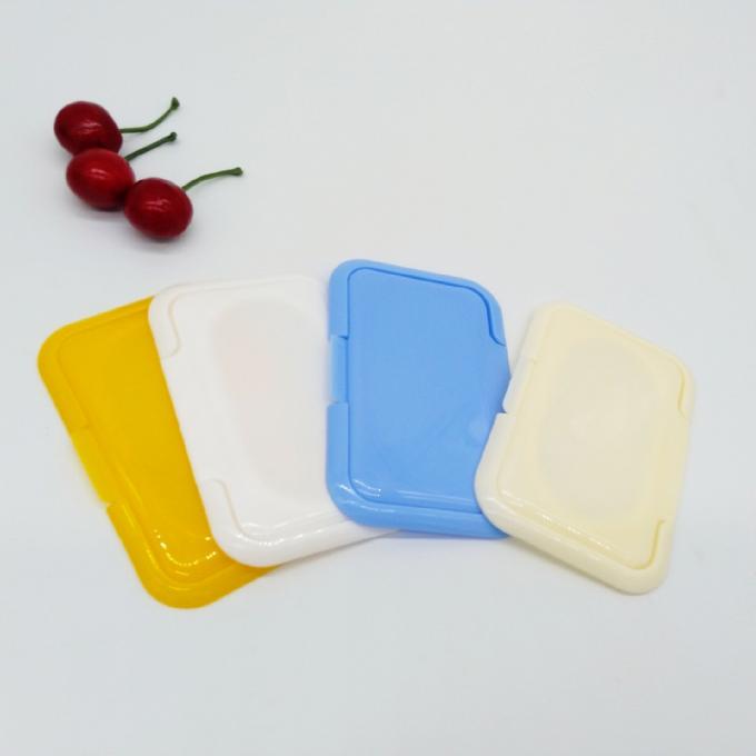 Waterproof Wet Tissue Flip Lid FDA 65mm Repurpose Baby Wipe Lids
