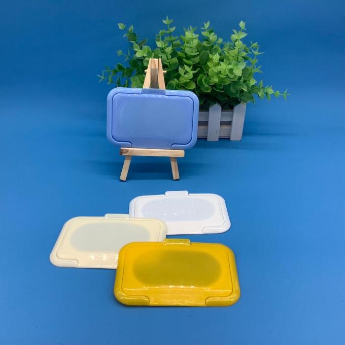 Waterproof Wet Tissue Flip Lid FDA 65mm Repurpose Baby Wipe Lids