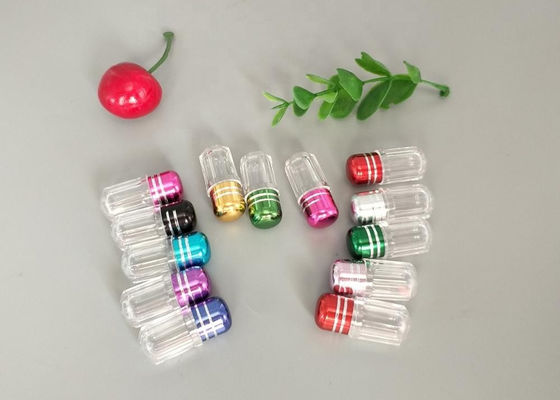 12mm PS Empty Plastic Pill Capsules Single Pill Capsule Packaging Bottles