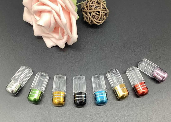 Polypropylene 1g Small Plastic Capsules ISO9001 Clear Pill Bottles