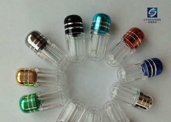 Single Pill Plastic Capsule Bottles