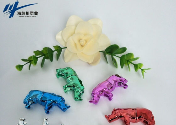 3D Empty Capsule Bottles ABS Plastic 150K Rhino Gold Capsule
