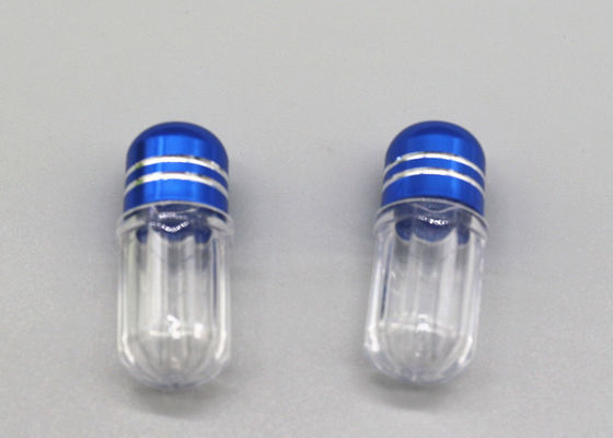 10ml Plastic Bottle With Metal Cap ISO9001 Blue Rhino Capsules