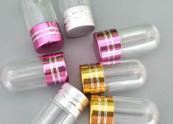 16mm Clear Plastic Pill Bottles 3g Single Sexual Enhancer Capsule