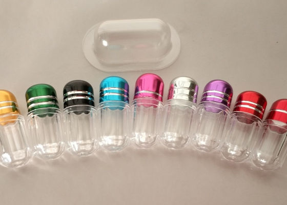 Pink Polypropylene Small Pill Bottles 10ml Clear Plastic Pill Bottles