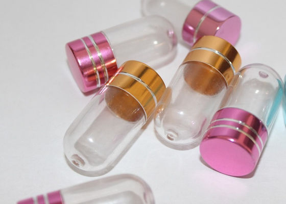 16mm 2g Mini Pill Bottles Cylindrical Shape Aluminium Cap