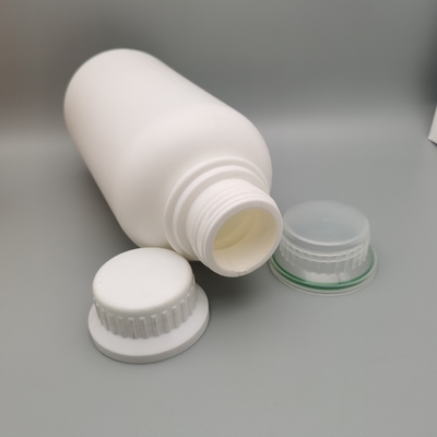 White Color 250ml Capacity Pesticides Packaging Bottles Acid Resistant