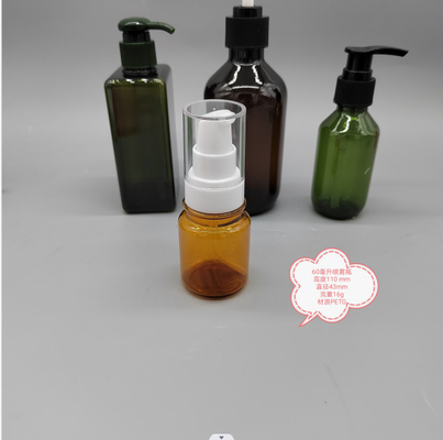 Alcohol 60ml Volume Empty Plastic Spray Bottles Chemical Free
