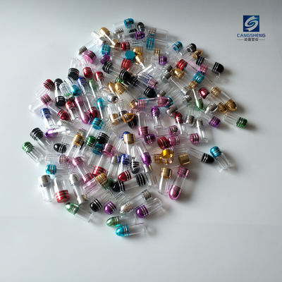 13mm Small Plastic Pill Containers SGS Single Capsule Packaging