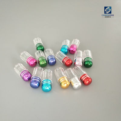 Octagonal Empty Plastic Pill Capsules 2g With Aluminium Caps