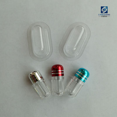 Hexagonal Single Capsule Bottles 12mm 2g Rhino Pills Bottle