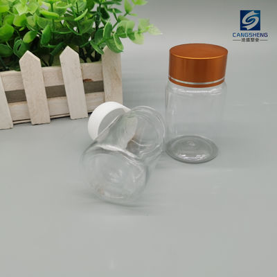 PS Empty Plastic Pill Bottles 10ml Cylindrical Tablet Containers