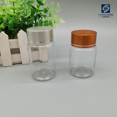 PS Empty Plastic Pill Bottles 10ml Cylindrical Tablet Containers