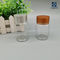Clear Pharmaceutical Packaging Bottles 30ml Small Plastic Pill Containers