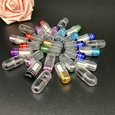 Pharmaceutical Single Capsule Shells Aluminum Cap 10ml Small Pill Vials