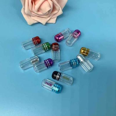 2ml Capsule Packaging Bottles Hot Stamping 11mm Small Pill Jars