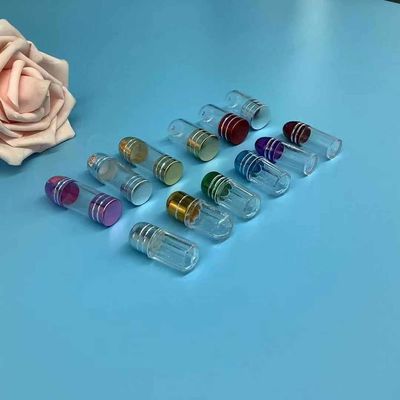 2ml Capsule Packaging Bottles Hot Stamping 11mm Small Pill Jars