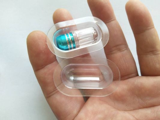12mm Clear Pill Bottles 3ml Pharmaceutical Bullet Shell