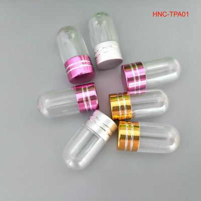 16mm 2g Mini Pill Bottles Cylindrical Shape Aluminium Cap