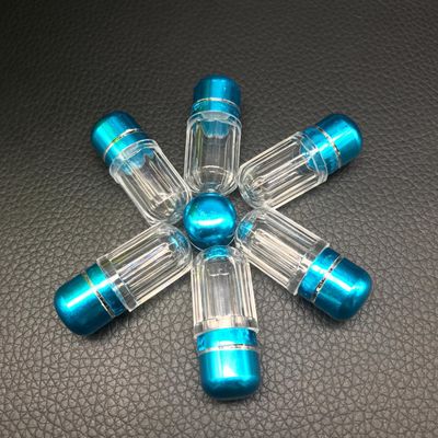 14mm 1g Empty Plastic Capsules Pharmaceutical Single Capsule Shells