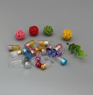 15mm Plastic Pill Capsules