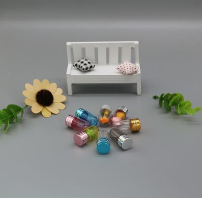 15mm Plastic Pill Capsules