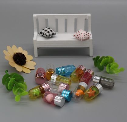 15mm Plastic Pill Capsules