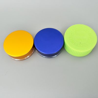 PE Plastic Bottle Screw Caps ISO9001 Childproof 38mm Plastic Caps