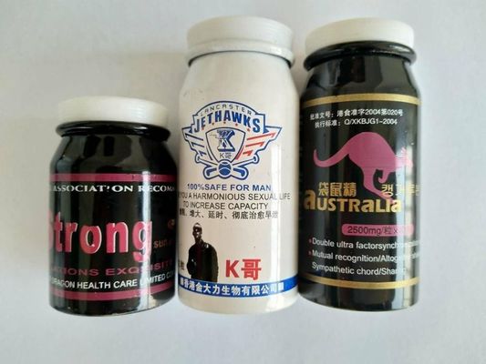 100g Aluminum Pharmaceutical Packaging Bottles With PE Caps