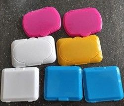 Waterproof Wet Tissue Flip Lid FDA 65mm Repurpose Baby Wipe Lids