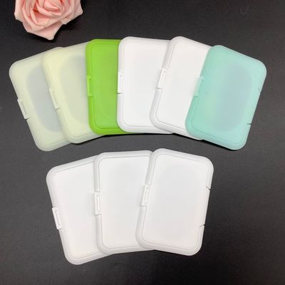 Blue Baby Wet Wipe Lid Cover 100mm ISO9001 Flip Top Cap