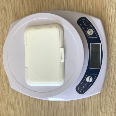 Blue Baby Wet Wipe Lid Cover 100mm ISO9001 Flip Top Cap