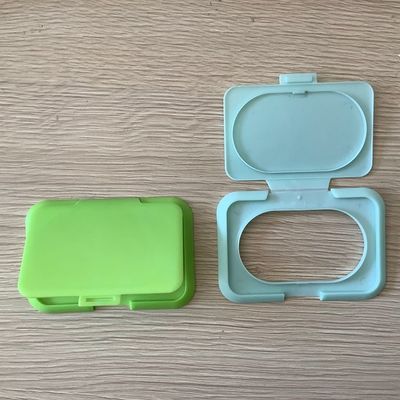 Blue Baby Wet Wipe Lid Cover 100mm ISO9001 Flip Top Cap