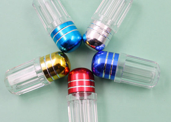 1g Plastic Capsule Bottles Round Polystyrene Mini Pill Bottles