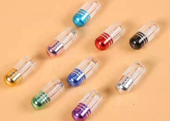 OEM PE Plastic Capsule Bottles Single Pill Empty Capsule Shells