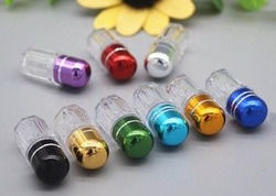 14mm 10ml Empty Plastic Pill Capsules Bullet Shape Small Pill Bottles