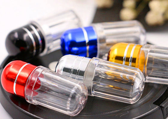 Single Plastic Pill Capsules Polypropylene 1g Empty Capsule Bottles