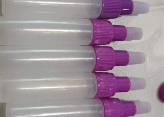 PET Cylindrical Plastic Reagent Bottle 5ml Mini Plastic Spray Bottle