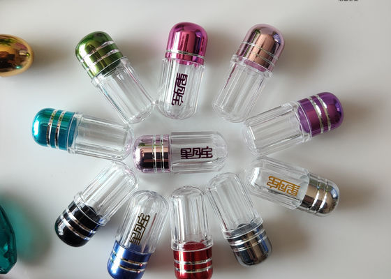 Single Pill Plastic Capsule Bottles