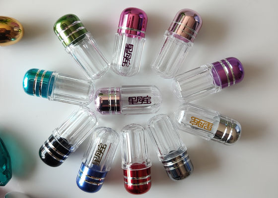 Single Pill Plastic Capsule Bottles