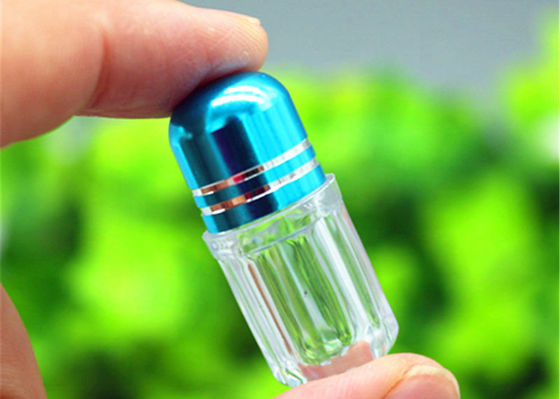 PET Plastic Capsule Bottles Metal Blister 1g Single Capsule Shells