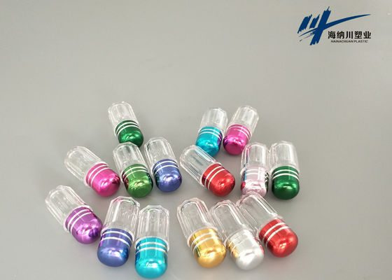 3ml PS Small Plastic Pill Containers Bullet Shape Capsule Packaging Bottles
