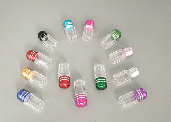 3ml PS Small Plastic Pill Containers Bullet Shape Capsule Packaging Bottles