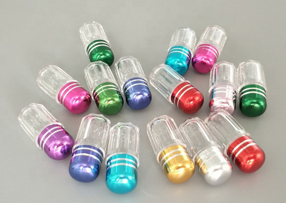 Polypropylene Single Pill Container ISO9001 1ml Plastic Capsule Bottles