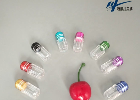 Polypropylene Single Pill Container ISO9001 1ml Plastic Capsule Bottles