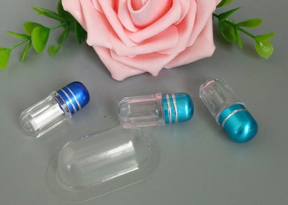 2ml Purple Capsule Packaging Bottles 30mm Mini Pill Cases