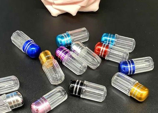 1ml Polypropylene Empty Capsule Bottles Clear Plastic Capsule Bottle