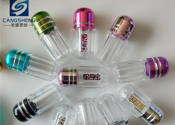 Single Capsule Plastic Bottle With Metal Cap 5g ISO9001