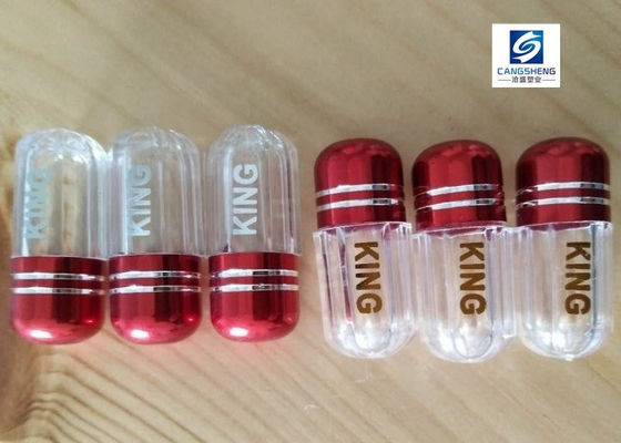 1ml Aluminium Cap Single Pill Container ISO9001 Rhino Pills Bottle