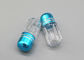 10ml Plastic Bottle With Metal Cap ISO9001 Blue Rhino Capsules